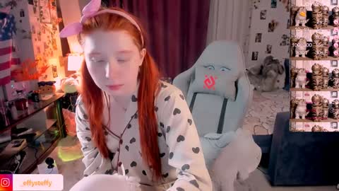 Snapshot of callmeeffy chatting on December 12, 2024, 11:47 pm Effyblonde follow my telegram channel for more content3 online show from December 12, 2024, 11:47 pm