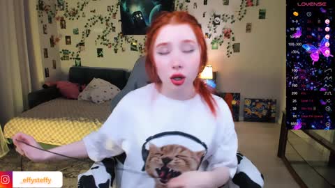 Snapshot of callmeeffy chatting on January 22, 2025, 9:02 am Effyblonde follow my telegram channel for more content3 online show from January 22, 2025, 9:02 am