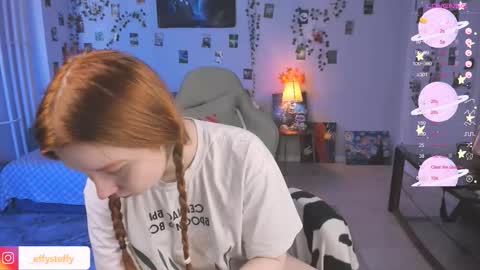 Snapshot of callmeeffy chatting on September 11, 2025, 12:27 pm Effyblonde follow my telegram channel for more content3 online show from September 11, 2025, 12:27 pm