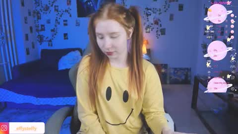 Snapshot of callmeeffy chatting on October 9, 2025, 3:54 pm Effyblonde follow my telegram channel for more content3 online show from October 9, 2025, 3:54 pm