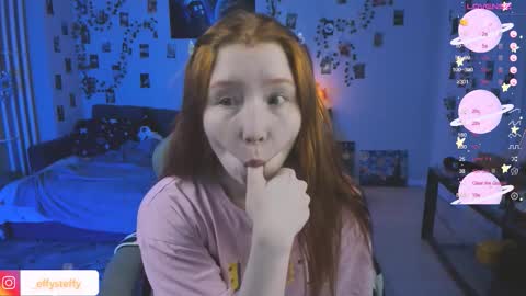 Snapshot of callmeeffy chatting on October 23, 2025, 6:50 pm Effyblonde follow my telegram channel for more content3 online show from October 23, 2025, 6:50 pm