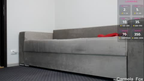 Snapshot of carmela_fox chatting on September 9, 2025, 8:14 am Carmela online show from September 9, 2025, 8:14 am