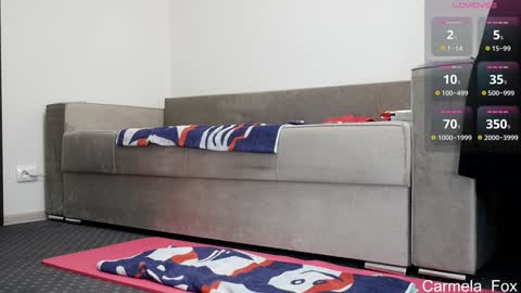 Snapshot of carmela_fox chatting on September 13, 2025, 8:14 am Carmela online show from September 13, 2025, 8:14 am