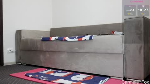 Snapshot of carmela_fox chatting on October 2, 2025, 8:21 am Carmela online show from October 2, 2025, 8:21 am