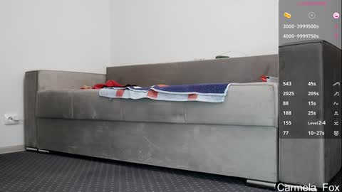 Snapshot of carmela_fox chatting on October 11, 2025, 8:13 am Carmela online show from October 11, 2025, 8:13 am