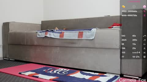 Snapshot of carmela_fox chatting on October 16, 2025, 8:26 am Carmela online show from October 16, 2025, 8:26 am