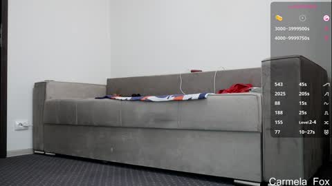 Snapshot of carmela_fox chatting on October 19, 2025, 8:48 am Carmela online show from October 19, 2025, 8:48 am