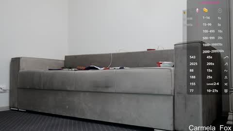 Snapshot of carmela_fox chatting on October 30, 2025, 9:00 am Carmela online show from October 30, 2025, 9:00 am