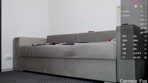 Snapshot of carmela_fox chatting on December 4, 2025, 8:56 am Carmela online show from December 4, 2025, 8:56 am