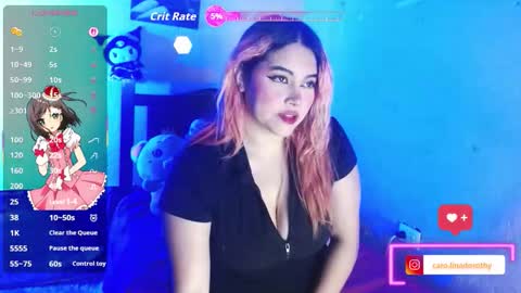 Snapshot of caro_linadorothy chatting on October 19, 2025, 7:09 am carolina dorothy online show from October 19, 2025, 7:09 am