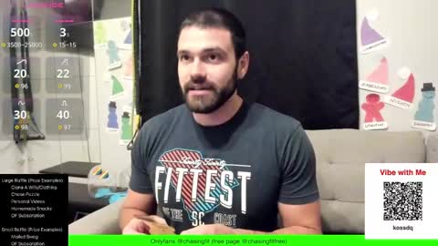 Snapshot of chasemason20 chatting on December 4, 2024, 2:20 am Onlyfans chasingfit Instagram the arguer Twitter chasingfitOF online show from December 4, 2024, 2:20 am