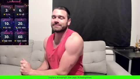 Snapshot of chasemason20 chatting on February 13, 2025, 2:23 am Onlyfans chasingfit Instagram the arguer Twitter chasingfitOF online show from February 13, 2025, 2:23 am