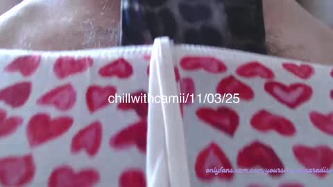 Snapshot of chillwithcamii chatting on March 12, 2025, 10:37 am yoursensualparadise online show from March 12, 2025, 10:37 am