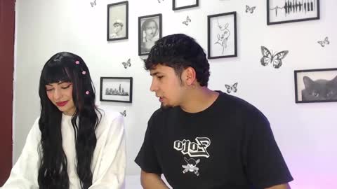 Snapshot of coupsextop chatting on January 6, 2025, 4:58 am Juli and Liam online show from January 6, 2025, 4:58 am