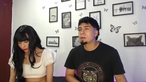 Snapshot of coupsextop chatting on January 12, 2025, 5:13 am Juli and Liam online show from January 12, 2025, 5:13 am