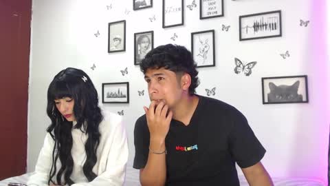 Snapshot of coupsextop chatting on January 26, 2025, 8:14 am Juli and Liam online show from January 26, 2025, 8:14 am