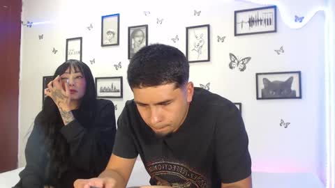 Snapshot of coupsextop chatting on January 30, 2025, 7:29 am Juli and Liam online show from January 30, 2025, 7:29 am