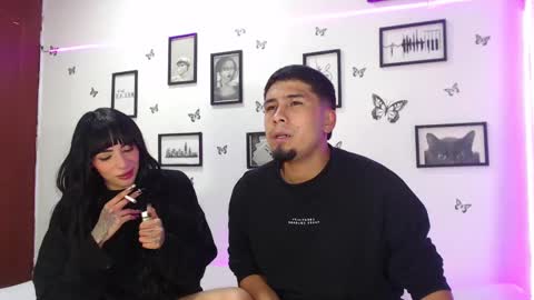 Snapshot of coupsextop chatting on February 1, 2025, 4:14 am Juli and Liam online show from February 1, 2025, 4:14 am