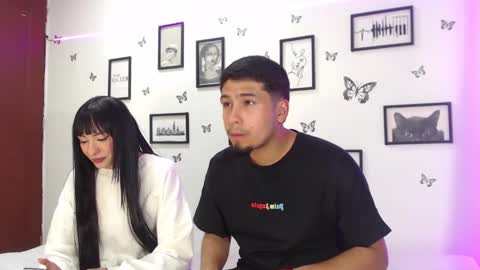 Snapshot of coupsextop chatting on February 6, 2025, 7:45 am Juli and Liam online show from February 6, 2025, 7:45 am