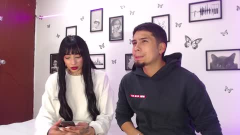 Snapshot of coupsextop chatting on February 10, 2025, 4:52 am Juli and Liam online show from February 10, 2025, 4:52 am