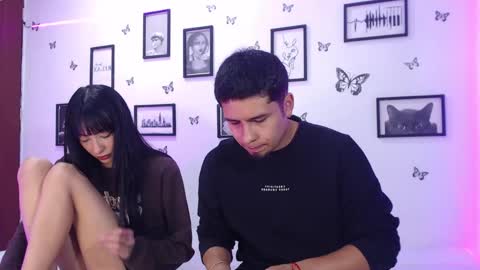 Snapshot of coupsextop chatting on February 13, 2025, 4:22 am Juli and Liam online show from February 13, 2025, 4:22 am