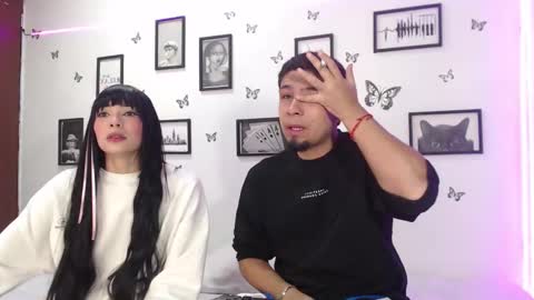 Snapshot of coupsextop chatting on February 14, 2025, 4:47 am Juli and Liam online show from February 14, 2025, 4:47 am