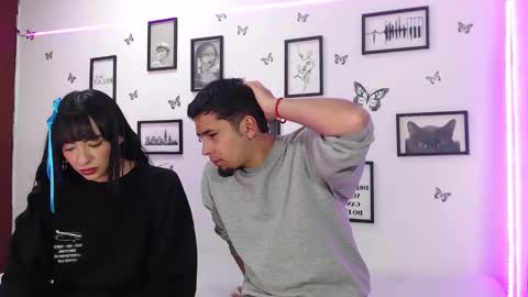 Snapshot of coupsextop chatting on February 15, 2025, 5:09 am Juli and Liam online show from February 15, 2025, 5:09 am