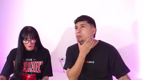 Snapshot of coupsextop chatting on October 13, 2025, 4:34 am Juli and Liam online show from October 13, 2025, 4:34 am