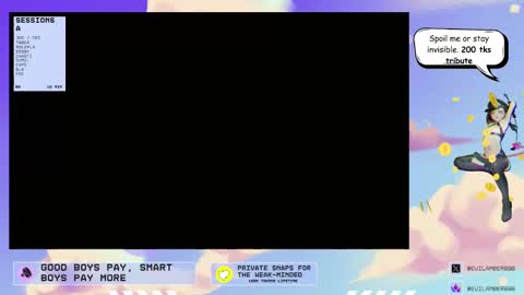 Princess Amber online show from October 1, 2025, 7:09 pm