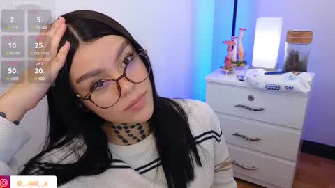 Snapshot of daliapunkt chatting on January 9, 2025, 12:25 am Dalia online show from January 9, 2025, 12:25 am