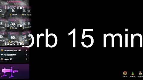 Snapshot of danee_19 chatting on December 20, 2024, 7:22 am Daniela online show from December 20, 2024, 7:22 am
