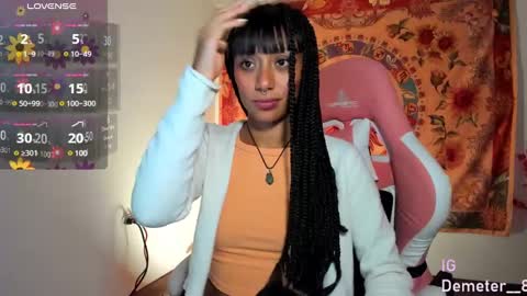 Snapshot of demeter__ chatting on February 25, 2025, 2:36 am demeter__ online show from February 25, 2025, 2:36 am