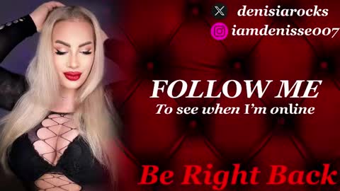 Snapshot of denisiarocks chatting on February 23, 2025, 8:00 pm   ----  ---- online show from February 23, 2025, 8:00 pm