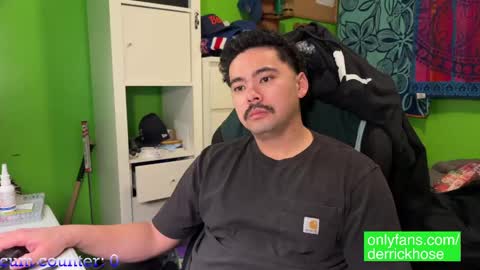 Snapshot of derrick_hose chatting on January 29, 2025, 12:12 am Derrick Hose online show from January 29, 2025, 12:12 am