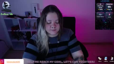 Snapshot of destroyall420 chatting on February 2, 2025, 3:32 am Lola Bdsm and fries online show from February 2, 2025, 3:32 am