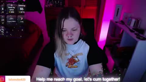 Snapshot of destroyall420 chatting on February 27, 2025, 7:23 am Lola Bdsm and fries online show from February 27, 2025, 7:23 am