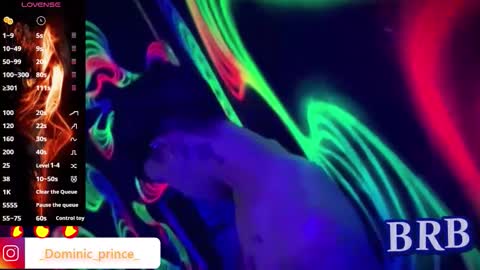 Snapshot of dominicprince chatting on October 1, 2025, 7:03 am DOMINIC PRINCE online show from October 1, 2025, 7:03 am