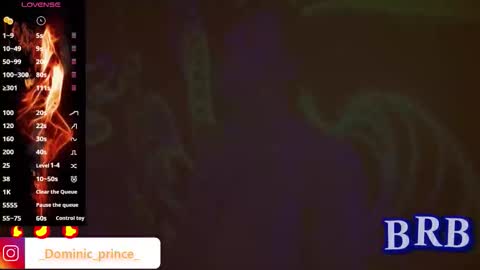 Snapshot of dominicprince chatting on October 7, 2025, 8:55 am DOMINIC PRINCE online show from October 7, 2025, 8:55 am