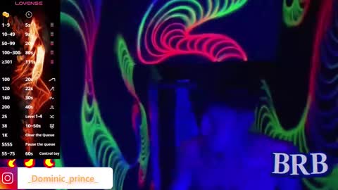 Snapshot of dominicprince chatting on October 12, 2025, 8:57 am DOMINIC PRINCE online show from October 12, 2025, 8:57 am