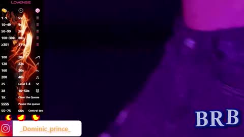 Snapshot of dominicprince chatting on November 11, 2025, 6:02 am DOMINIC PRINCE online show from November 11, 2025, 6:02 am