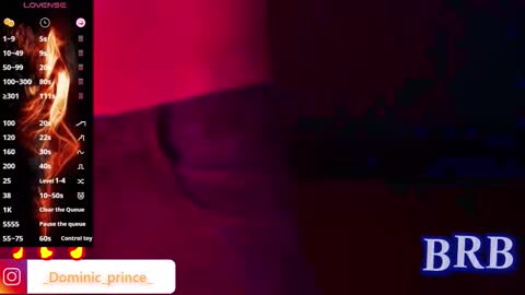 Snapshot of dominicprince chatting on November 22, 2025, 10:58 am DOMINIC PRINCE online show from November 22, 2025, 10:58 am