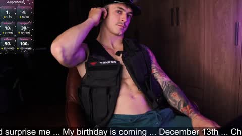 Snapshot of duke_j chatting on December 6, 2024, 2:35 am DUKE J online show from December 6, 2024, 2:35 am