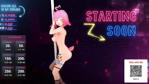 Snapshot of el_xox chatting on September 28, 2025, 3:01 am el XoX online show from September 28, 2025, 3:01 am