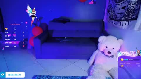 Snapshot of ela_0 chatting on January 8, 2025, 10:37 pm Ela  Help me reach 100 thumbs up online show from January 8, 2025, 10:37 pm
