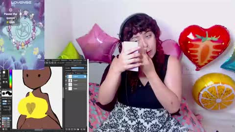 Snapshot of eli666uwu chatting on February 19, 2025, 2:12 pm eli666uwu online show from February 19, 2025, 2:12 pm