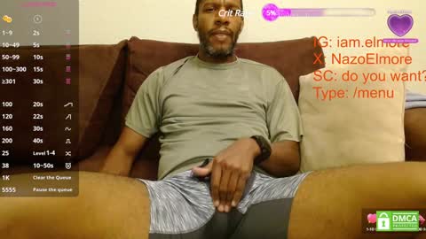 Snapshot of elmorenazogt chatting on January 24, 2025, 2:49 am My name is Elmore. Please say hello I like to chat with you. If you have requests or dirty talk please use tip online show from January 24, 2025, 2:49 am