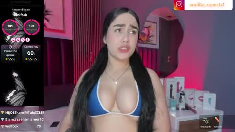 Snapshot of emily_roberts1 chatting on January 26, 2025, 3:36 pm Emily online show from January 26, 2025, 3:36 pm