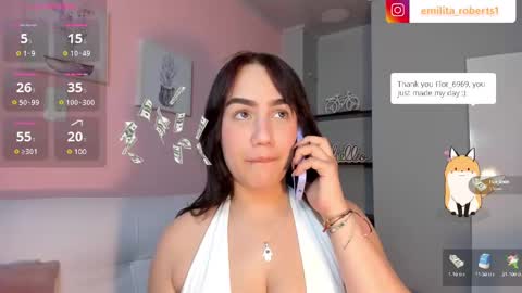 Snapshot of emily_roberts1 chatting on February 22, 2025, 11:46 pm Emily online show from February 22, 2025, 11:46 pm