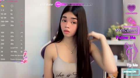 Snapshot of femylove chatting on October 30, 2025, 1:51 am YOUR BEAUTIFUL ASIANFHEMY online show from October 30, 2025, 1:51 am