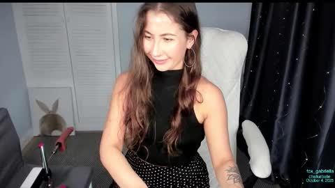 Snapshot of fox_gabriella chatting on October 4, 2025, 5:38 am Jasmine Im back online show from October 4, 2025, 5:38 am